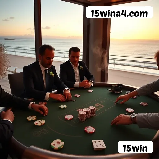 Aplicativo móvel 15win para iOS e Android